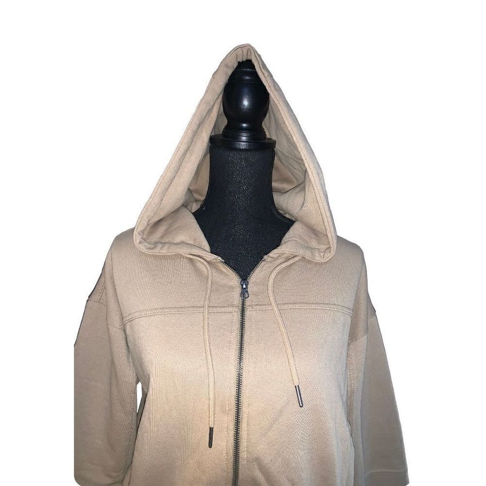 Ashley Vintage Charm Hooded Cropped Jacket - Picture 2 of 7